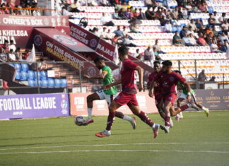 इंजरी टाइम में नाओबा मेइती के गोल से राजस्थान यूनाइटेड की रोमांचक जीत