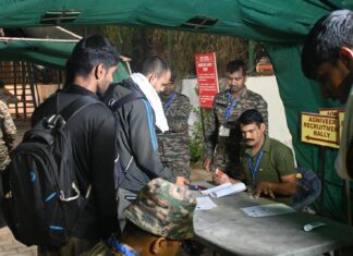 अग्निवीर भर्ती रैली के पहले दिन का भव्य शुभारंभ हुआ और भारी जनसमर्थन देखने को मिला