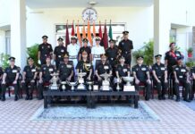 पाठ्यक्रम समाप्ति परेड – मेडिकल ऑफिसर्स बेसिक कोर्स (एमओबीसी) – 256 ऑफिसर्स ट्रेनिंग कॉलेज (ओटीसी), एएमसी सेंटर एवं कॉलेज, लखनऊ में आयोजित किया गया