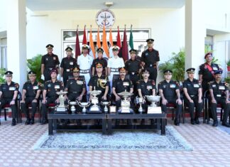 पाठ्यक्रम समाप्ति परेड – मेडिकल ऑफिसर्स बेसिक कोर्स (एमओबीसी) – 256 ऑफिसर्स ट्रेनिंग कॉलेज (ओटीसी), एएमसी सेंटर एवं कॉलेज, लखनऊ में आयोजित किया गया