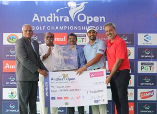 खालिन जोशी ने आंध्र ओपन 2026 चार शॉट से जीता, तीन साल बाद किया खिताब पर कब्जा