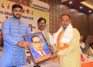 बाबा साहब के सपनों को साकार करना ही हमारा संकल्प : विधायक ओपी श्रीवास्तव