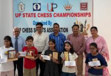 रामानुज मिश्रा अंडर-19 ओपन में विजेता, अलिशबा आज़म अंडर-9 गर्ल्स चैंपियन