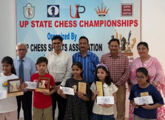 अलिशबा आज़म बनीं अंडर-9 गर्ल्स चैंपियन, रामानुज मिश्रा ने जीता अंडर-19 ओपन खिताब