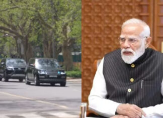 पीएम ने पेश की मिसाल, सिर्फ दो गाड़ियों के काफिले में पहुंचे कैबिनेट बैठक