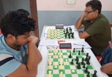 लखनऊ क्लासिकल ओपन शतरंज में उलटफेरों की बिसात, छह खिलाड़ी संयुक्त बढ़त पर