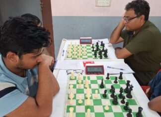 लखनऊ क्लासिकल ओपन शतरंज में उलटफेरों की बिसात, छह खिलाड़ी संयुक्त बढ़त पर