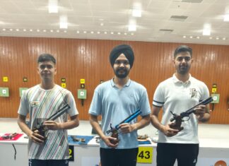 सरबजोत, लक्ष्यिता, अखिल और साक्षी ने टी4 ट्रायल्स में अपने-अपने फाइनल मुकाबले जीते