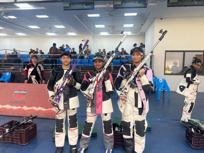 50m 3P Women T4 Final Winners