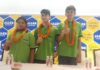 एलन लखनऊ क्लासरूम स्टूडेंट अनवेश पटेल एआईआर-68 के साथ लखनऊ सिटी टॉपर