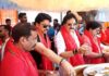 अमरावती स्पोर्ट्स सिटी में आयोजित हुआ विशाल भंडारा