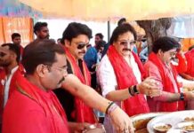 अमरावती स्पोर्ट्स सिटी में आयोजित हुआ विशाल भंडारा