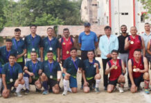पेनल्टी स्ट्रोक में गोल से मध्य कमान ने जीती विजेता ट्रॉफी