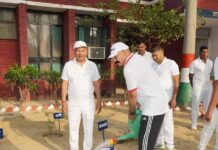 अंतर्राष्ट्रीय योग दिवस पर कारागार प्रशिक्षण संस्थान में सामूहिक योगाभ्यास, नवग्रह वाटिका का उद्घाटन
