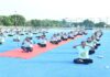 साई लखनऊ में योग दिवस पर ओलंपिक मेडल विनर अमन सहरावत सहित जुटे कई दिग्गज