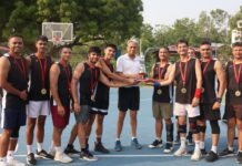 लखनऊ स्टेशन बास्केटबॉल प्रतियोगिता में मध्य यूपी सब एरिया बना चैंपियन