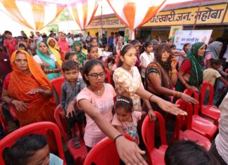 महोबा का शिवहर गांव बना जल अर्पण ग्राम, ग्रामीणों को सौंपी जलापूर्ति की जिम्मेदारी