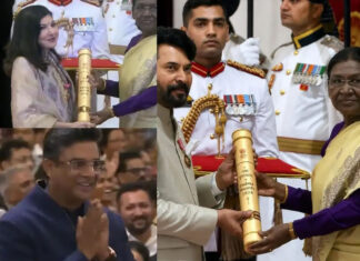 संगीत से सिनेमा तक चमके सितारे, पद्म पुरस्कारों से नवाजी गईं दिग्गज हस्तियां