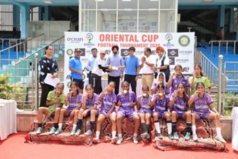 Bharti Public School (Winners with Chief Guest)