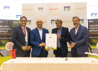 एयर इंडिया का महाराजा क्लब डीपी वर्ल्ड प्रोफेशनल गोल्फ टूर ऑफ इंडिया का आधिकारिक ट्रैवल पार्टनर बना