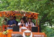डॉ. राजेश्वर सिंह के नेतृत्व में सरोजनीनगर ने भाजपा के राष्ट्रीय अध्यक्ष नितिन नबीन का किया ऐतिहासिक स्वागत