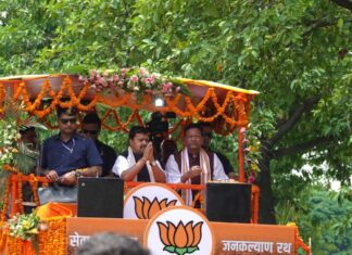 डॉ. राजेश्वर सिंह के नेतृत्व में सरोजनीनगर ने भाजपा के राष्ट्रीय अध्यक्ष नितिन नबीन का किया ऐतिहासिक स्वागत