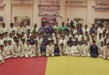 जूडो महाकुंभ : पहले दिन 150 खिलाड़ियों ने आधुनिक तकनीकों का लिया प्रशिक्षण