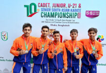 दक्षिण एशियाई कराटे चैंपियनशिप में लखनऊ के खिलाड़ियों का कमाल