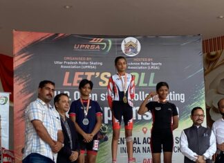 यूपी रोलर स्केटिंग चैंपियनशिप में एसकेडी एकेडमी के विद्यार्थियों का शानदार प्रदर्शन