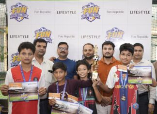 फीफा थीम आधारित “फन फुटबॉल फेस्ट” का शानदार समापन, 77 टीमों ने दिखाया दमखम