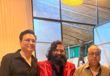 Sunny Super Sound में ‘बंटवारा’ की स्पेशल स्क्रीनिंग, राजकुमार संतोषी और अभिमन्यु सिंह समेत कई सितारे पहुंचे