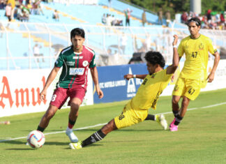 सीआईएसएफ के खिलाफ मोहन बागान का गोल उत्सव, 6-0 की जीत से ग्रुप ए में नंबर-1