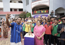 गुरुकुल एकेडमी पहुंचे सिद्धार्थ यादव, स्टूडेंट्स को बताया- हार्डवर्क, डिसिप्लिन और कमिटमेंट सफलता की कुंजी