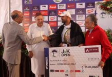 खलिन जोशी ने नौ शॉट से जेएंडके ओपन जीतकर सत्र का दूसरा खिताब हासिल किया