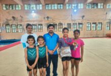 प्रदेशीय महिला जिम्नास्टिक प्रतियोगिता में लखनऊ मण्डल की वैरोनिका वर्मा ने लगातार दूसरे वर्ष जीता कांस्य पदक