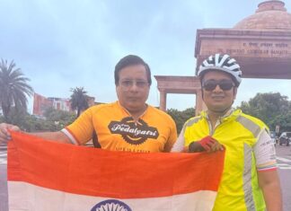 स्वास्थ्य जागरूकता और साइकिलिंग को बढ़ावा देने लखनऊ से रीवा रवाना हुए डॉ. प्रभात रंजन