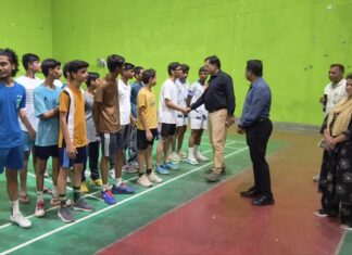 जनपदीय बैडमिंटन प्रतियोगिता का समापन, विजेता खिलाड़ियों को किया गया सम्मानित