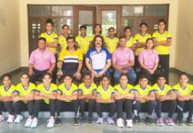 उत्तर प्रदेश महिला हॉकी टीम का चयन, खिलाड़ियों को किट वितरित