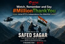 देखें, याद रखें और कहें #MillionThankYou: एयरटेल आईपीटीवी की खास इंडिपेंडेंस डे वॉचलिस्ट