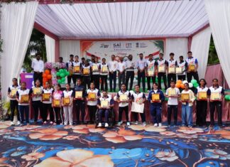 एसएआई एनएसआरसी लखनऊ में देशभक्ति के उत्साह के साथ मनाया गया 80वां स्वतंत्रता दिवस