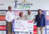 एसईसीएल प्रेजेंट्स नवा रायपुर ओपन 2026 जीतकर खलिन जोशी ने सत्र का तीसरा खिताब हासिल किया