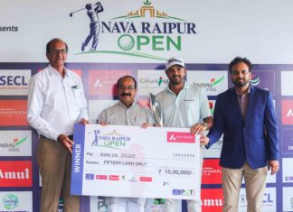 एसईसीएल प्रेजेंट्स नवा रायपुर ओपन 2026 जीतकर खलिन जोशी ने सत्र का तीसरा खिताब हासिल किया