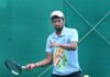 शीर्ष वरीय जतिन एवं सातवीं वरीय आदित्य उलटफेर का शिकार