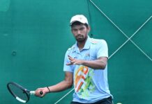 शीर्ष वरीय जतिन एवं सातवीं वरीय आदित्य उलटफेर का शिकार
