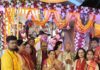 श्रीकृष्ण की लीलाओं की झांकियों ने मोहा मन, भक्ति में डूबा एसकेडी परिसर