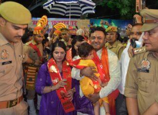 35वीं वाहिनी पीएसी में भक्तिमय वातावरण में मना श्रीकृष्ण जन्माष्टमी महोत्सव