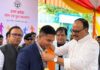 एशियाई आर्म बॉक्सिंग के स्वर्ण विजेता अभिषेक साहनी सम्मानित