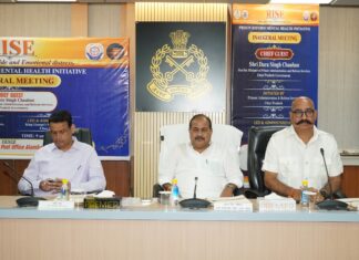 कारागारों में बंदियों के मानसिक स्वास्थ्य एवं आत्महत्या की रोकथाम हेतु एक दिवसीय RISE कार्यक्रम आयोजित
