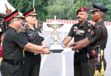 पाठ्यक्रम समाप्ति परेड – मेडिकल ऑफिसर्स बेसिक कोर्स (एमओबीसी) – 259 ऑफिसर्स ट्रेनिंग कॉलेज (ओटीसी), एएमसी सेंटर एवं कॉलेज, लखनऊ में आयोजित किया गया