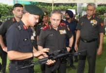 सीडीएस जनरल एनएस राजा सुब्रमणि ने परखी मध्य कमान की तैयारियां
